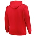 thumbnail image 3 of Men's Profile Red New Jersey Devils Big & Tall Arch Over Logo Pullover Hoodie, 3 of 3