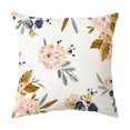 thumbnail image 3 of Juego de 4 fundas de almohada de 18.0 x 18.0 in con flores de acuarela, funda de cojín floral para sofá al aire libre, decoración del hogar JAMW Sencillez, 3 of 5