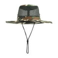 thumbnail image 3 of Women Sun Hat Wide Brim Cap Leisure Adjustable Buckle Visor Cap, 3 of 3