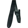 thumbnail image 2 of Perris 2.5" Basic Leather Black Guitar Strap, Fully Adjustable From 44.5" to 53", 2 of 2