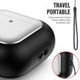 thumbnail image 6 of Rugged Case for AirPods 4 & 5, Fiber Patterns Shockproof Cover for AirPods 5th / 4th Gen with Skull Switch and Carabiner, 6 of 9