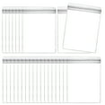 thumbnail image 1 of 100pcs Bolsas de Joyería de PVC 1.6 x 2.4 Pulgadas Bolsa de Joyería Autoadhesiva para Empaque de Joyería, Transparente, 1 of 5