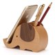 thumbnail image 1 of Portalápices de madera con forma de elefante para decoración de oficina, organizador de escritorio con soporte para teléfono móvil Sincero Electrónica, 1 of 5