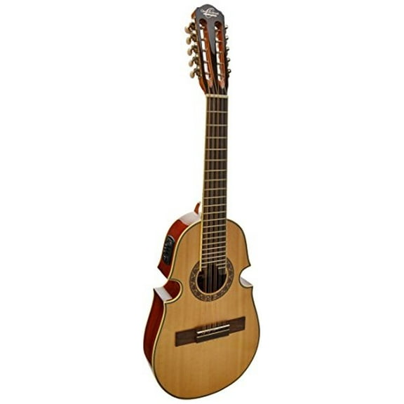 oscar schmidt oq40se acoustic-electric latin cuatro with bag