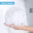thumbnail image 7 of Scheam Bath Sponge Loofah Shower Pouf White Mesh Shower Puff (60g/Pcs), 7 of 7