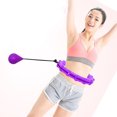 thumbnail image 2 of Detachable Smart Weighted Fit Hoop 24 Detachable Knots Abdomen Fitness Massage Hoop for Body Sculpting, 2 of 5