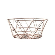 Copper Geo Egg Basket
