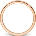 thumbnail image 3 of 10K Rose Gold 1.2mm Half Round Stackable Band (Size 9) Made In United States 1stk17-120r-9, 3 of 6