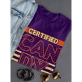 thumbnail image 3 of Certified Candy Inspector T-Shirt Women -Image by Shutterstock, Female 4X-Large, 3 of 4