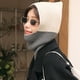thumbnail image 4 of Gorro para mujer de lana que hace punto, sistema de la máscara de la bufanda del sombrero del invierno, sombrero del invierno de las mujeres, sombrero caliente de la orejera, 4 of 5