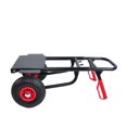thumbnail image 4 of Folding Hand Truck Lightweight Dolly Cart Luggage Trolley Cart with Swivel Wheels 330 LBS Capacity Utility Cart with Retractable Handle for Warehouse Garden Office Luggage Travel, 4 of 9