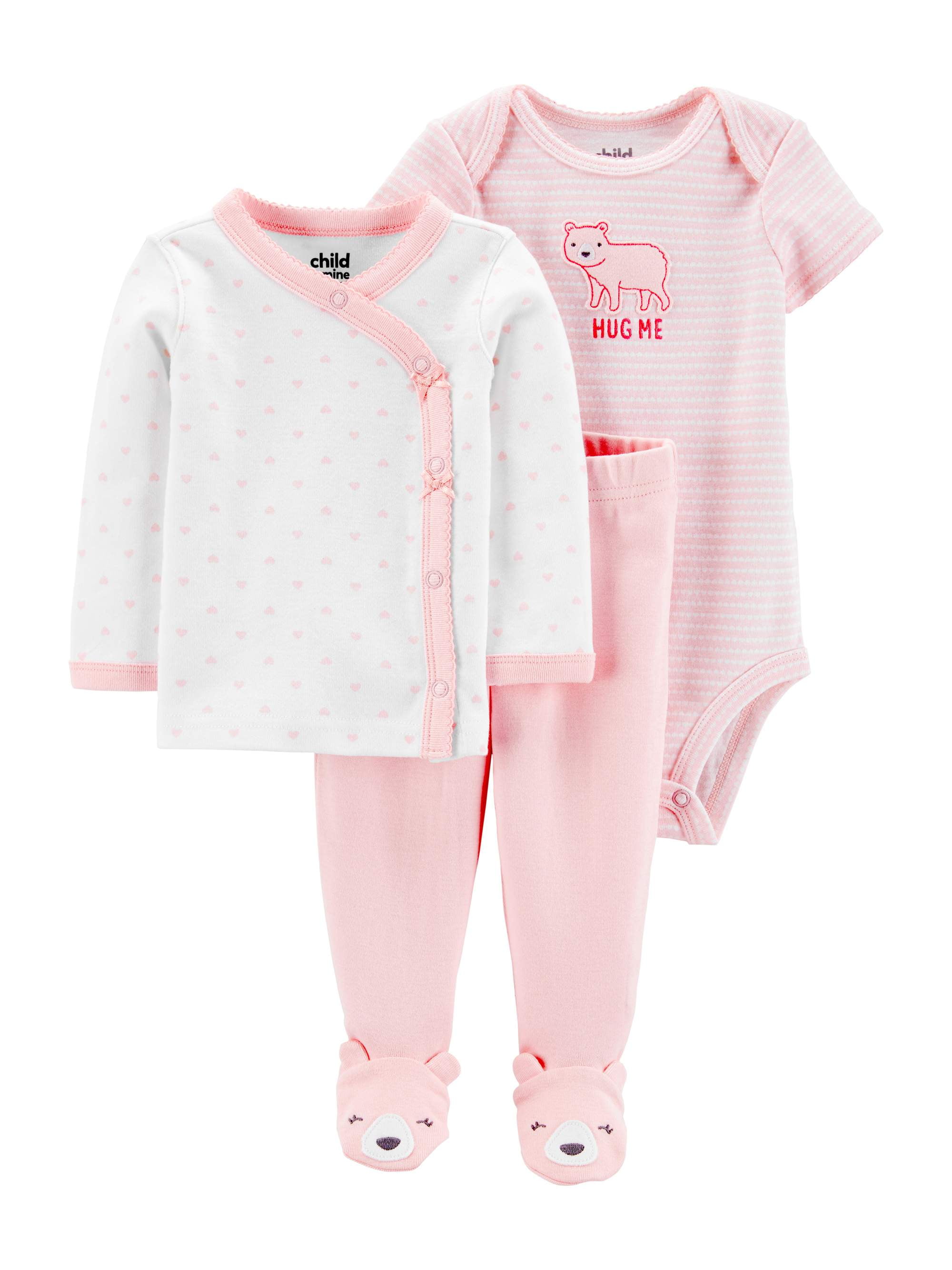 carter's newborn take home outfit girl