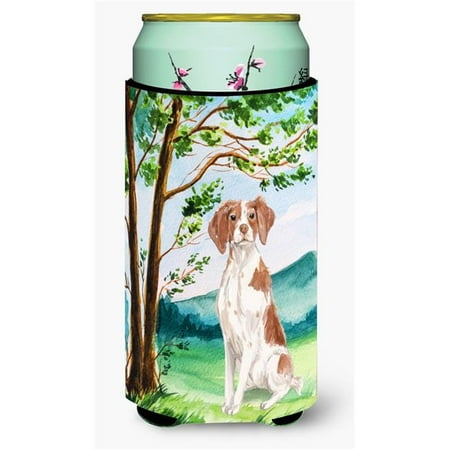

Under the Tree Brittany Spaniel Tall Boy Beverage Insulator Hugger