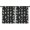 Black Cartoon Astronaut, variant on Blackout Kids Curtains,Black Cartoon Crocodiles Leaves Pattern Childrens Insulated Curtains Set Of 2,Bedroom Essentials,Toddler Room Decor 42"x54"