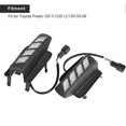 thumbnail image 3 of 2pcs Daytime Running Lights 2?Color IP67 Fog Lamp Fit for Toyota Prado 120 FJ120 LC120 03?09, 3 of 5