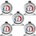 thumbnail image 1 of Refrigerator Thermometer, Large Dial Freezer Thermometer,Classic Series Temperature Thermometer for Refrigerator Freezer Fridge Cooler (5Pack), 1 of 7
