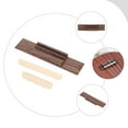 thumbnail image 3 of Miangastore Ukulele Bridge Set with Plastic Nut for Firm String Hold and Adjustable Saddle Assorted Color, 3 of 8