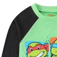 thumbnail image 3 of Nickelodeon Teenage Mutant Ninja Turtles Long Sleeve Shirt and French Terry Pants Set (Boys), 2 Piece Set, Sizes 4-10, 3 of 7