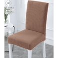 thumbnail image 1 of Khaki color-6 Eco-Friendly Stretch Chair Covers, 1 of 2