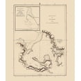 thumbnail image 2 of Bligh 20x23 White Modern Wood Framed Museum Art Print Titled - Avacha Bay Nautical Russia - Bligh 1785, 2 of 4