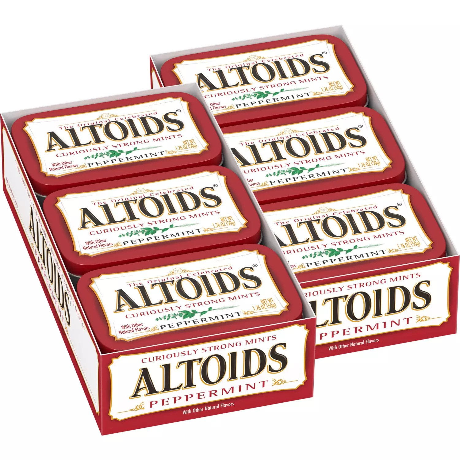 Altoids Peppermint 12 Ct, 1.76 oz ea
