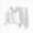 White 0726, variant on Toddler Baby Girl 2Pcs Outfits 12 18 24 Months 2T 3T 4T 5T 6T Zipper Jacket Tops Drawstring Pants Set Fall Winter Clothes Toddler Girl Outfit For Green Size 4-5 Years