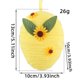 thumbnail image 4 of Hand Woven Eggs Hanging Ornament For Tree Decoration Basket Fillers Party Table Centerpieces and Holiday Decoration Yellow, 4 of 4