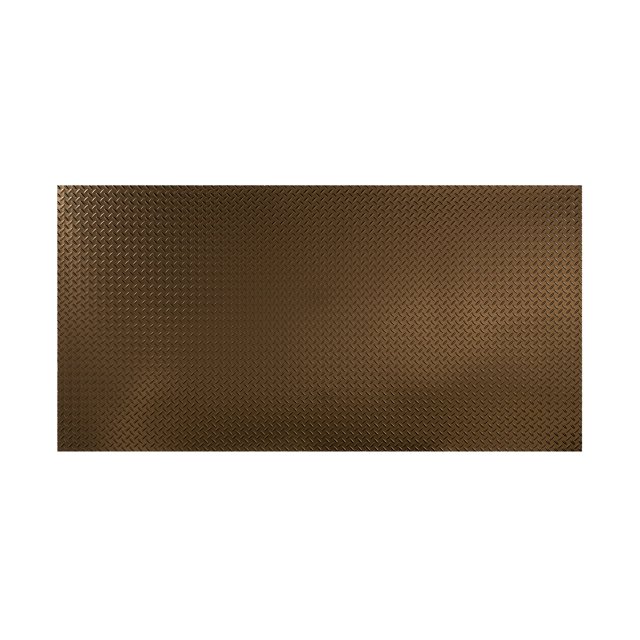FASÄDE Easy Installation Diamond Plate Oil Rubbed Bronze Wall Panel (4' x 8' Panel)