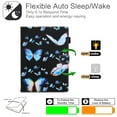 thumbnail image 2 of Allytech iPad Air 10.9" 4th Generation Case 2020, iPad Air 4 Cover, PU Leather Multi Angle Viewing Stand Auto Sleep Wake Protection Flip Cover for Apple iPad Air 4/ iPad Pro 11 2020/2024,Butterfly, 2 of 6