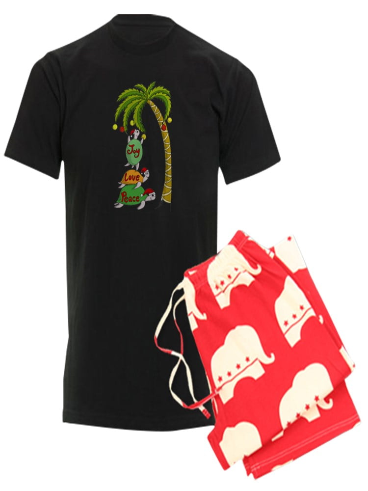 CafePress Hawaiian Christmas Turtles Pajama Set