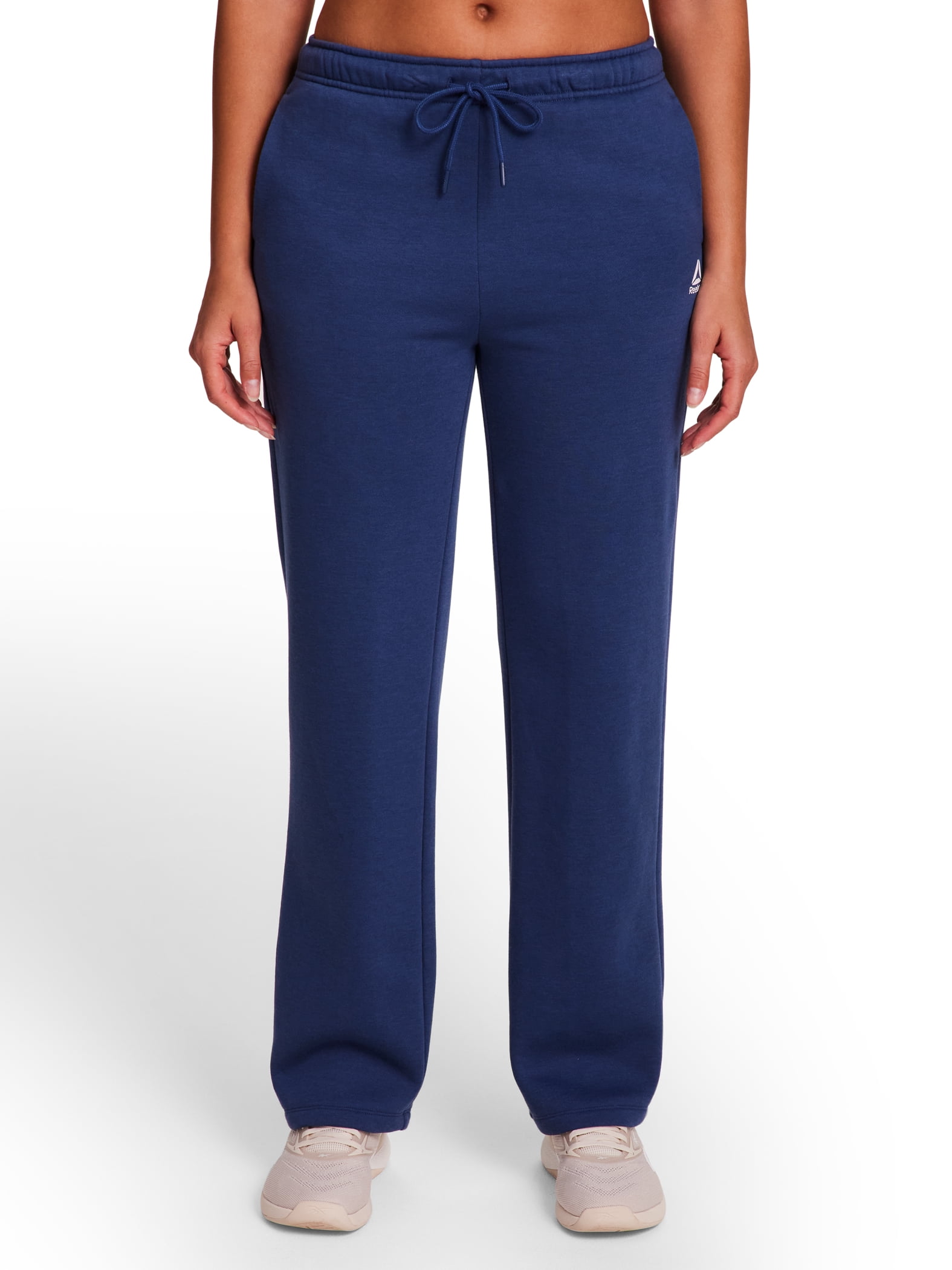 Reebok Women's and Women's Plus Sport Core Crewneck and Straight Leg Pant 2-Piece Set, Sizes XS-4X