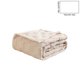 thumbnail image 3 of Manta de Felpa Suave y Gruesa Color Beige | 130 X 155 Cm | Ideal para Siestas En Camas y Sofás | Máximo Confort | Peso: 0,58 Kg, 3 of 7