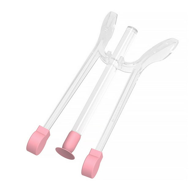 Yingyy Contact Lens Remover Reusable Colored Silicone Insertion Tool with Storage Case Small Applicator Suction Stick Daily Accessories Pink
