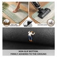 thumbnail image 6 of Indoor Door Mat, Sage Green Grey Absorbent Non Slip Washable Rug, Farmhouse Gray Barn Wooden Vintage Striped Low Profile Small Welcome Floor Mats for Entryway, Front Door, RV, 16x24 In, 6 of 9