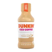 Dunkin Donuts French Vanilla - 13.7 fl oz Bottle