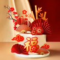 thumbnail image 4 of 20 unidades, decoraci&oacute;n china, decoraci&oacute;n de tartas de boda, decoraci&oacute;n china, decoraci&oacute;n de tartas de cumplea&ntilde;os para ni&ntilde;os, decoraci, 4 of 7