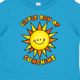 thumbnail image 4 of Inktastic Little Ray of Sunshine Cute Smiling Yellow and Orange Sun Boys or Girls Toddler T-Shirt, 4 of 5