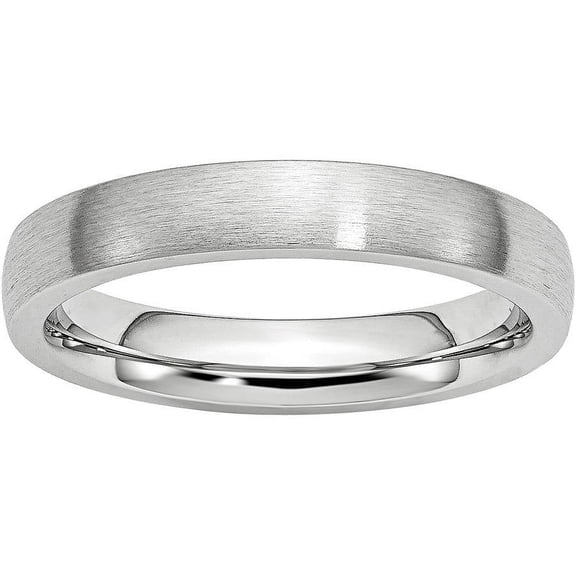 Primal Steel Cobalt Satin 4mm Band