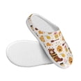 thumbnail image 3 of KLL Cute Bee Honey Jar Hive Bear Pattern Adult Unisex Cozy Slippers,Fuzzy Slip-on Slippers TPR Sole Slippers Comfort Plush Home Footwear for Indoor & Outdoor-37/38, 3 of 7