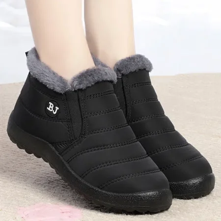 

Women‘s Waterproof Ankle Boots Winter Thermal Insulated Slip On Snow Shoes Women‘s Footwear