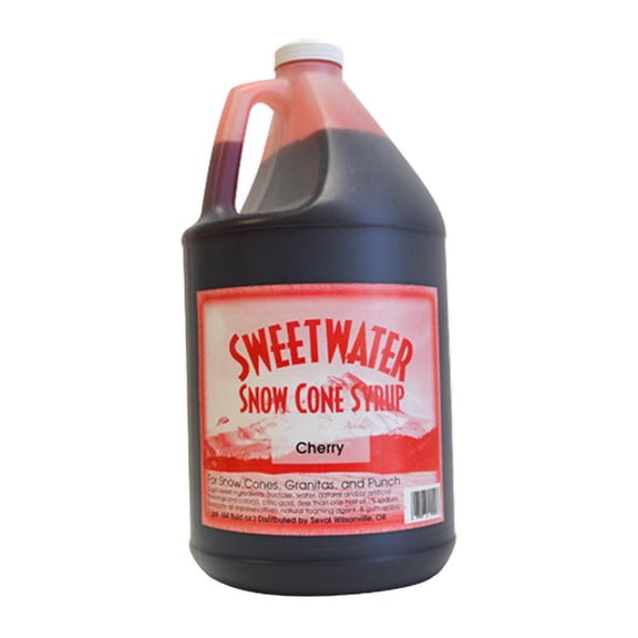 Sweetwater Snow Cone Cherry Syrup cs 4/1 gal