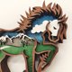 thumbnail image 3 of Adornos decorativos multicapa 3D Caballo de varios pisos Artesanía exquisita de 6 pisos Decoración del hogar Oficina de escritorio Arte de la pared Caballo 3D TUTUnaumb HD Smart TV LED UN65NU7100FXZX, 3 of 4