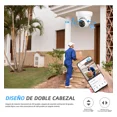 thumbnail image 3 of Cámara De Seguridad Domo Hd Wifi De Visión Nocturna Alarma, 3 of 8