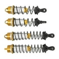 thumbnail image 2 of RC Front Rear , Aluminum Alloy Stable Lightweight RC  Upgrade Parts  For 1/8 RC Cars For 1/7 RC Cars Gold,Blue,Red,Black, 2 of 8