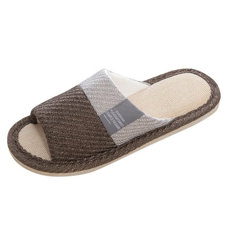 

Slippers For Men Slippers For Memory Foam Indoor Shoes Flip Flops Breathable Open Toe Sandals Comfort House Slippers