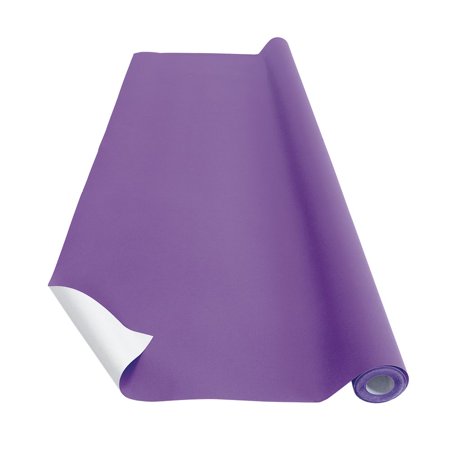 UPC: 0191487022668 | Colorations Prima-Color Fade-Resistant Paper Roll – Purple 47 7/8  x 50  (ONE ROLL ONLY)