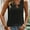Black, variant on MORTTIC Women's Sleeveless Tank Top, Trendy Cut-Out Ring Keyhole Neck Casual Tee for Summer, S