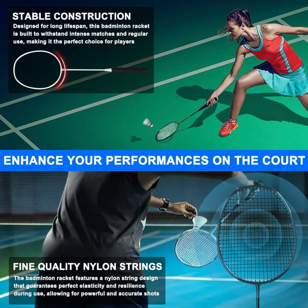 Badminton Racket Set Education Equipment Kit Iron Alloy Shuttlecock Education Equipment Iron Slecock Mewmewcat Qisuo Walmart