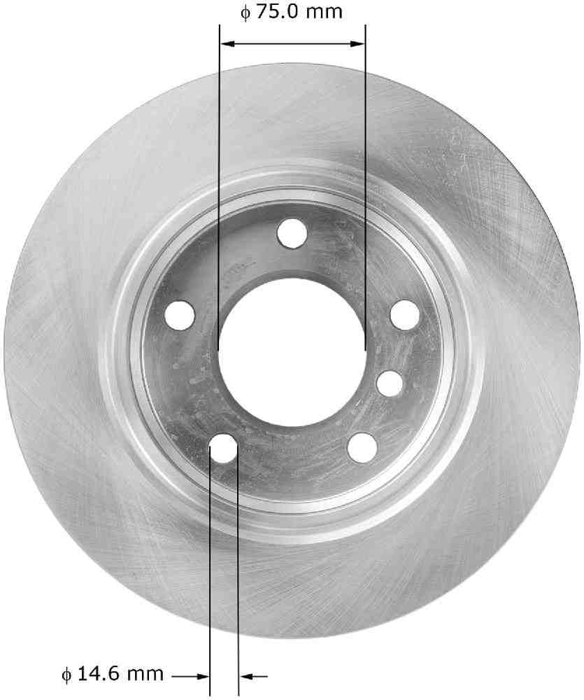 Bendix PRT5924 Premium Brake Rotor