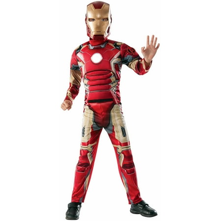 Avengers Iron Man Muscle Chest Child Dress Up / Role Play (Best Fancy Dress Costumes For Kids)